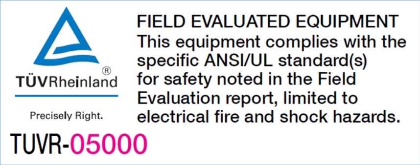 TUVE - 05000 - Field Evaluations - Product Safety Consulting